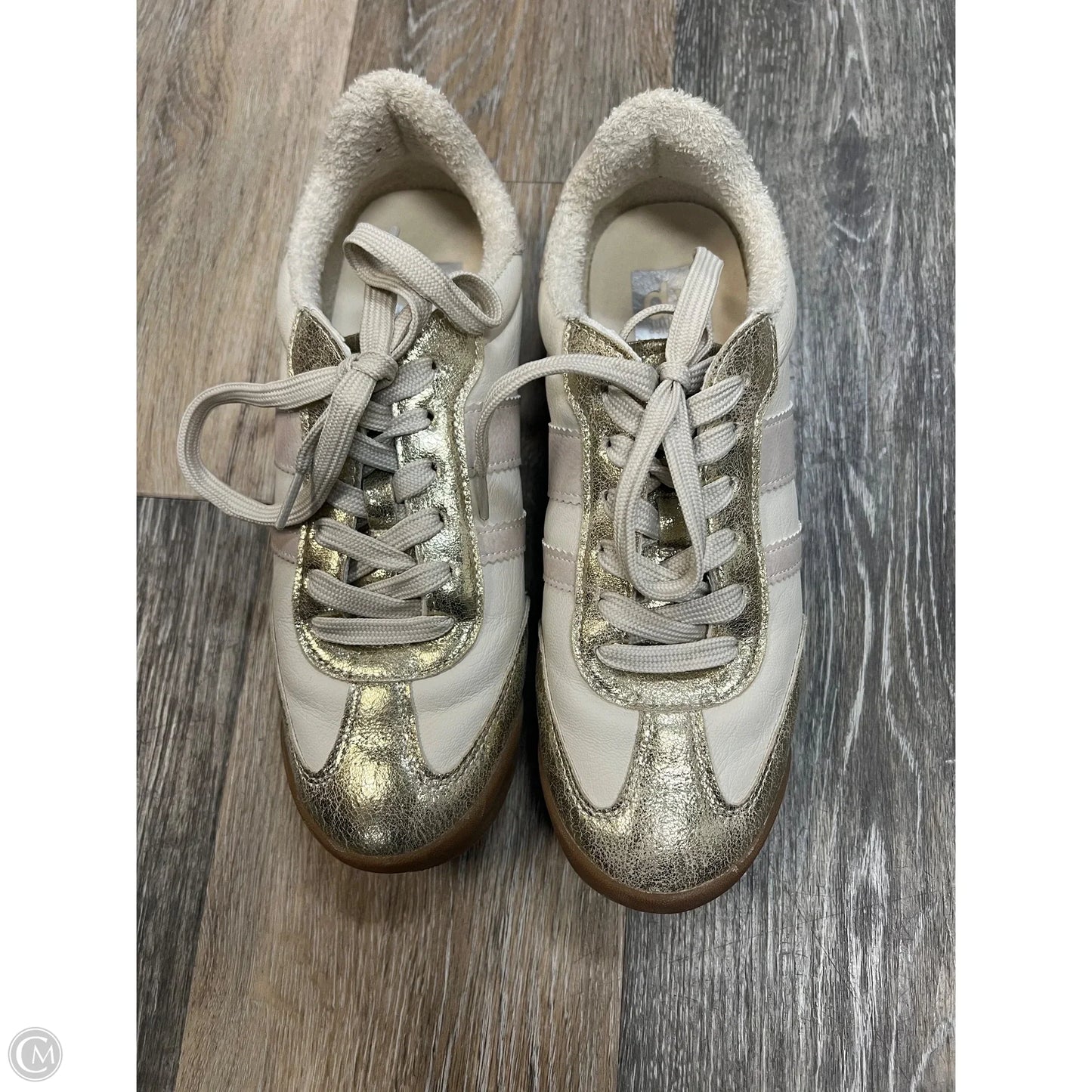 Shoes Athletic By Dolce Vita In Gold, Size: 8