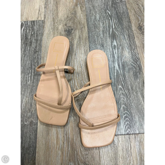 Sandals Flats By Dolce Vita In Tan, Size: 9.5