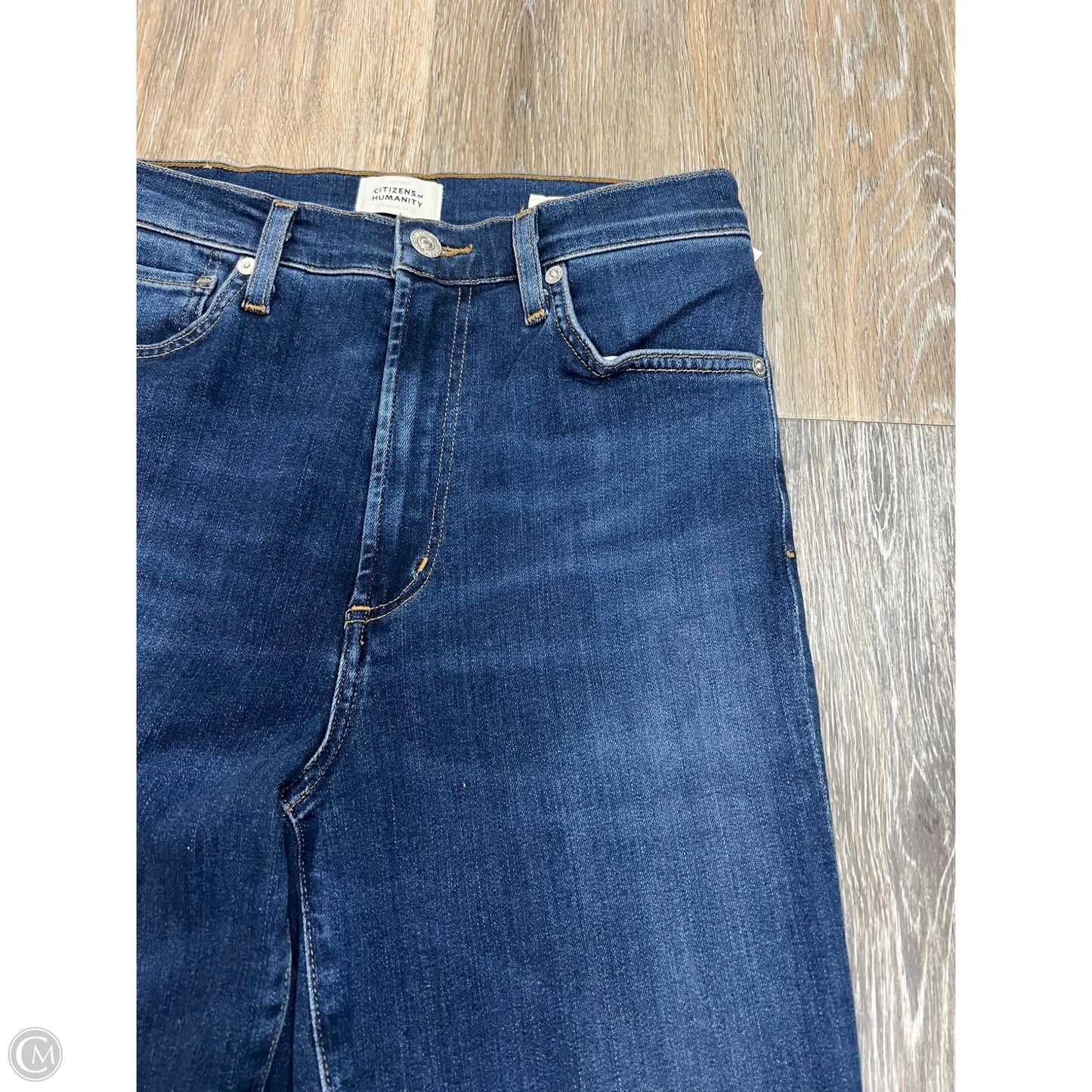 Jeans Flared By Citizens Of Humanity In Blue Denim, Size: 4/27