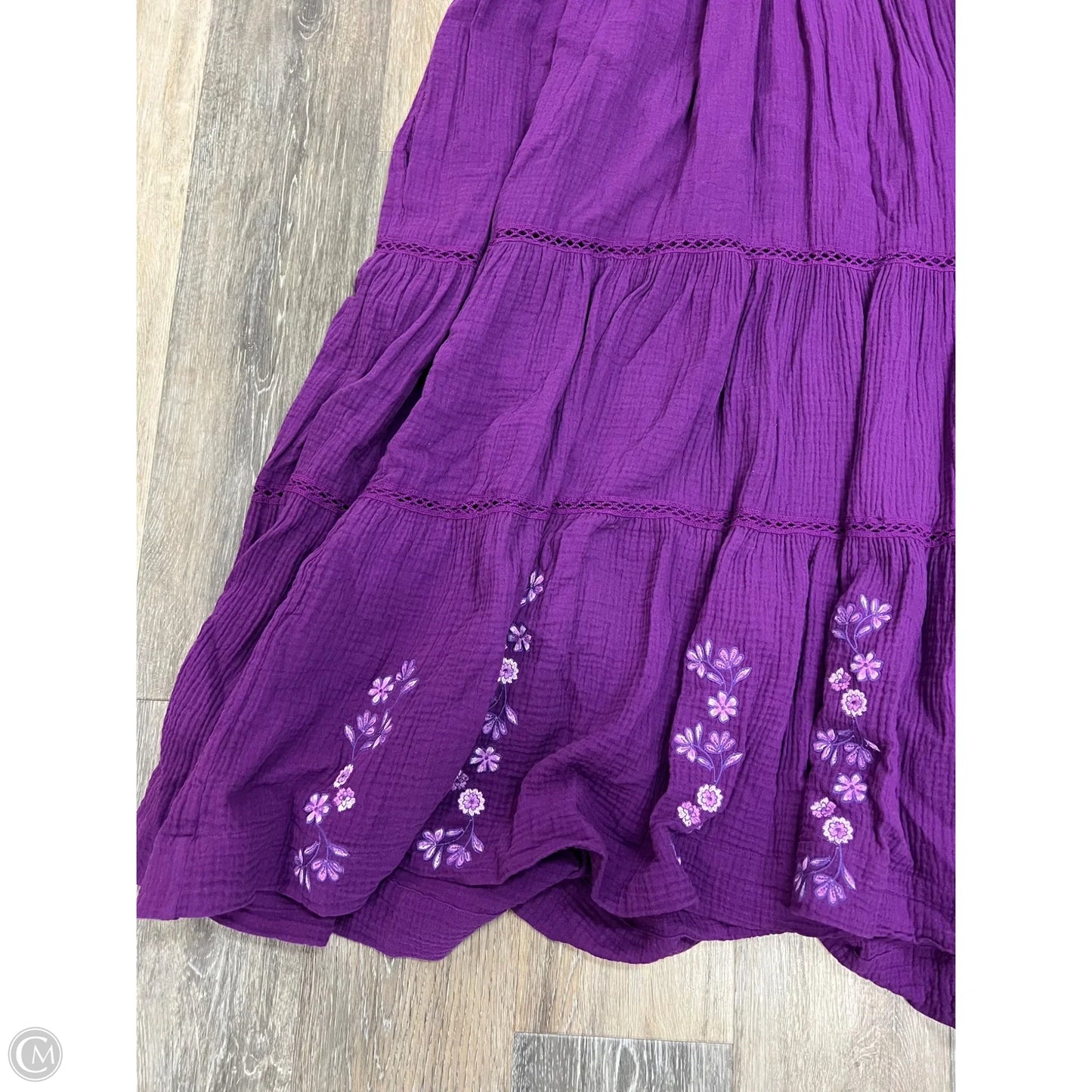 Dress Casual Maxi By Calme Johnny Was In Purple, Size: M
