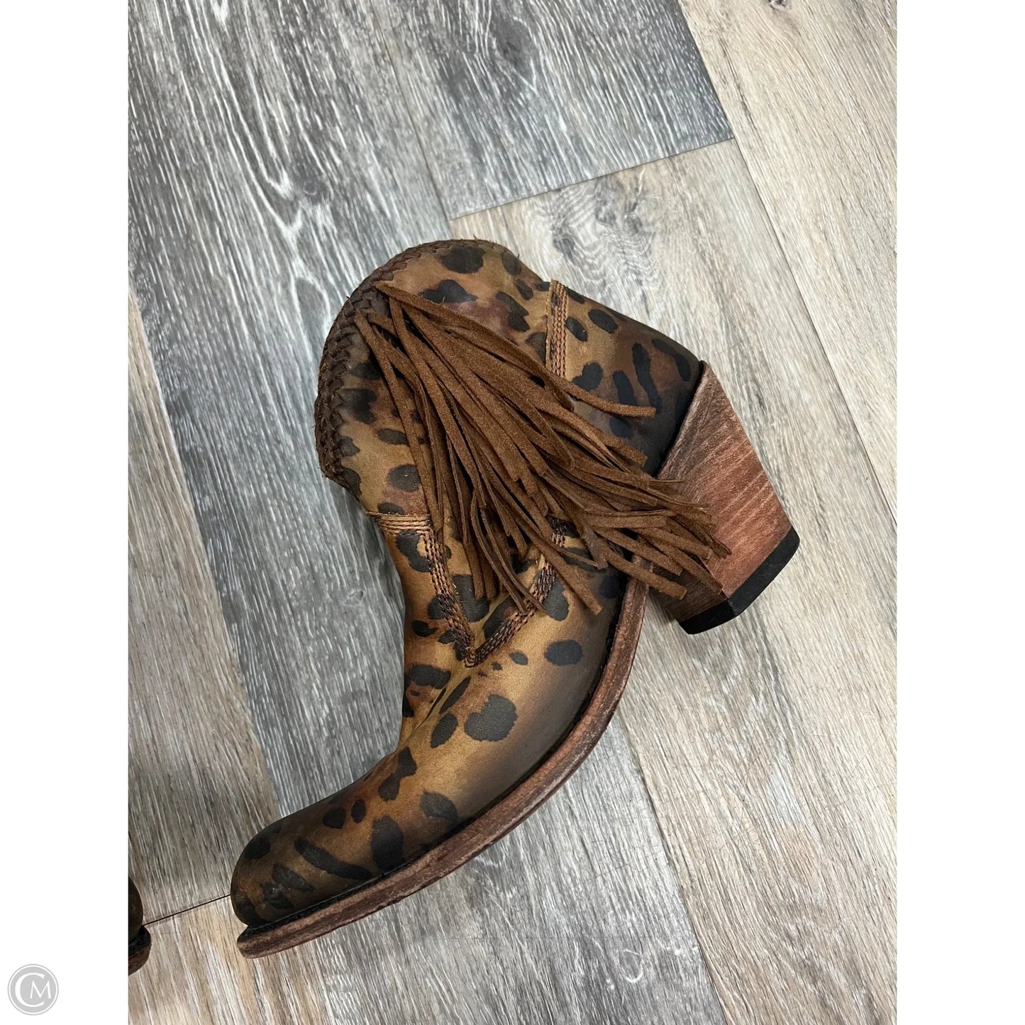 Boots Western By Liberty Black In Animal Print, Size: 9
