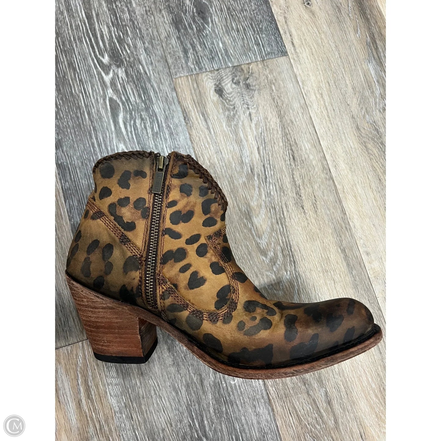 Boots Western By Liberty Black In Animal Print, Size: 9