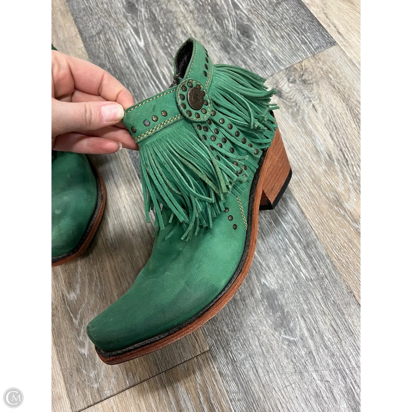 Boots Western By Liberty Black In Green, Size: 8.5