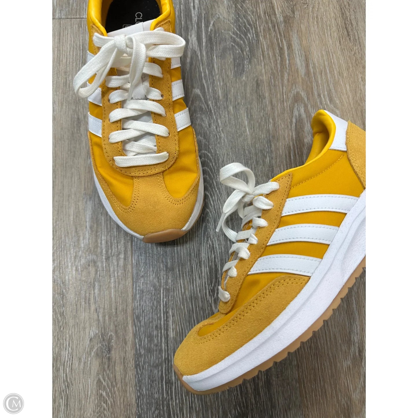 Shoes Athletic By Adidas In Yellow, Size: 8.5