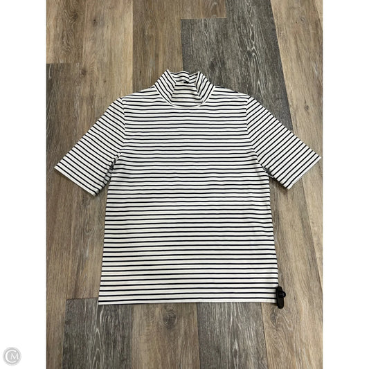 Top Short Sleeve By J. Crew In Striped Pattern, Size: M