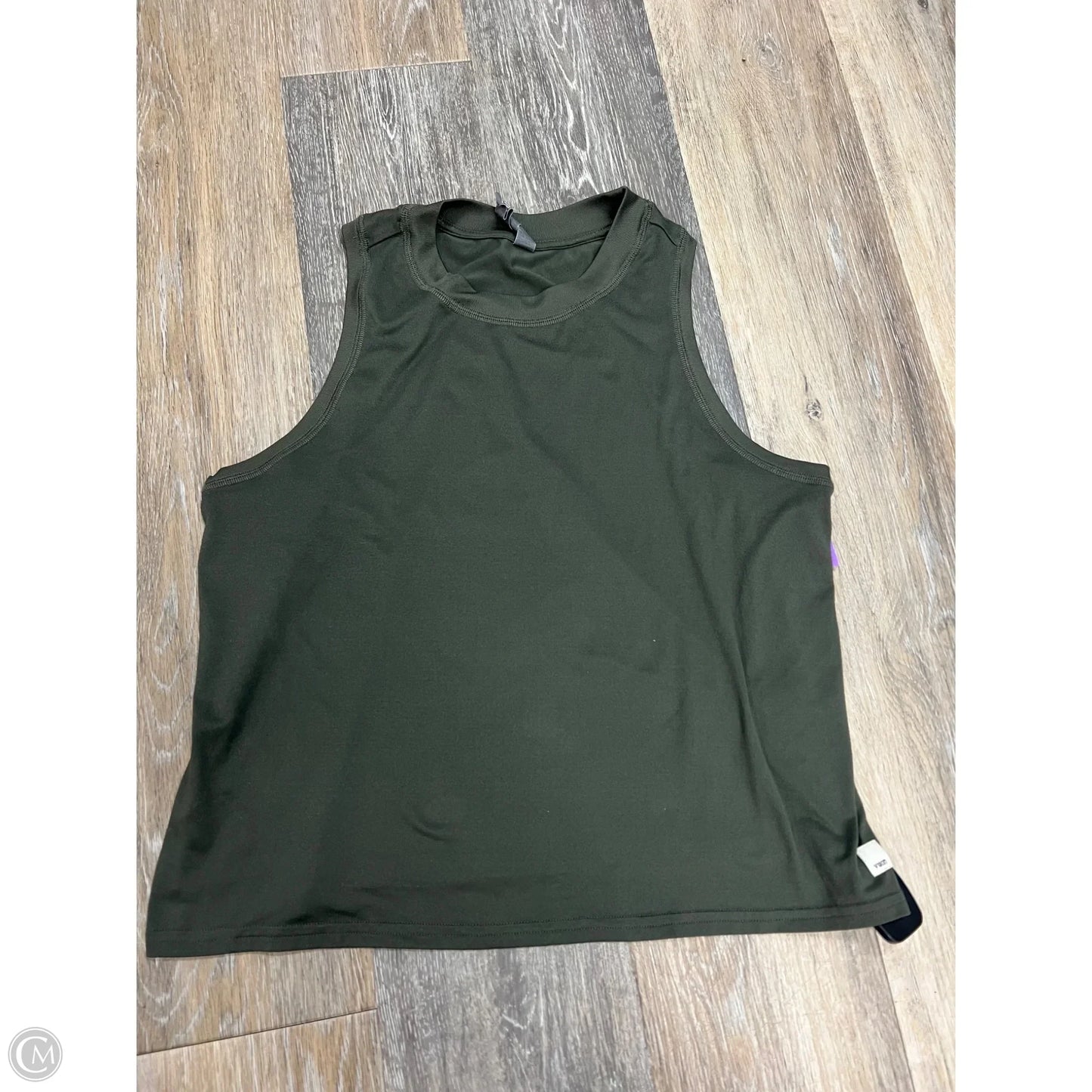 Athletic Tank Top By Vuori In Green, Size: M
