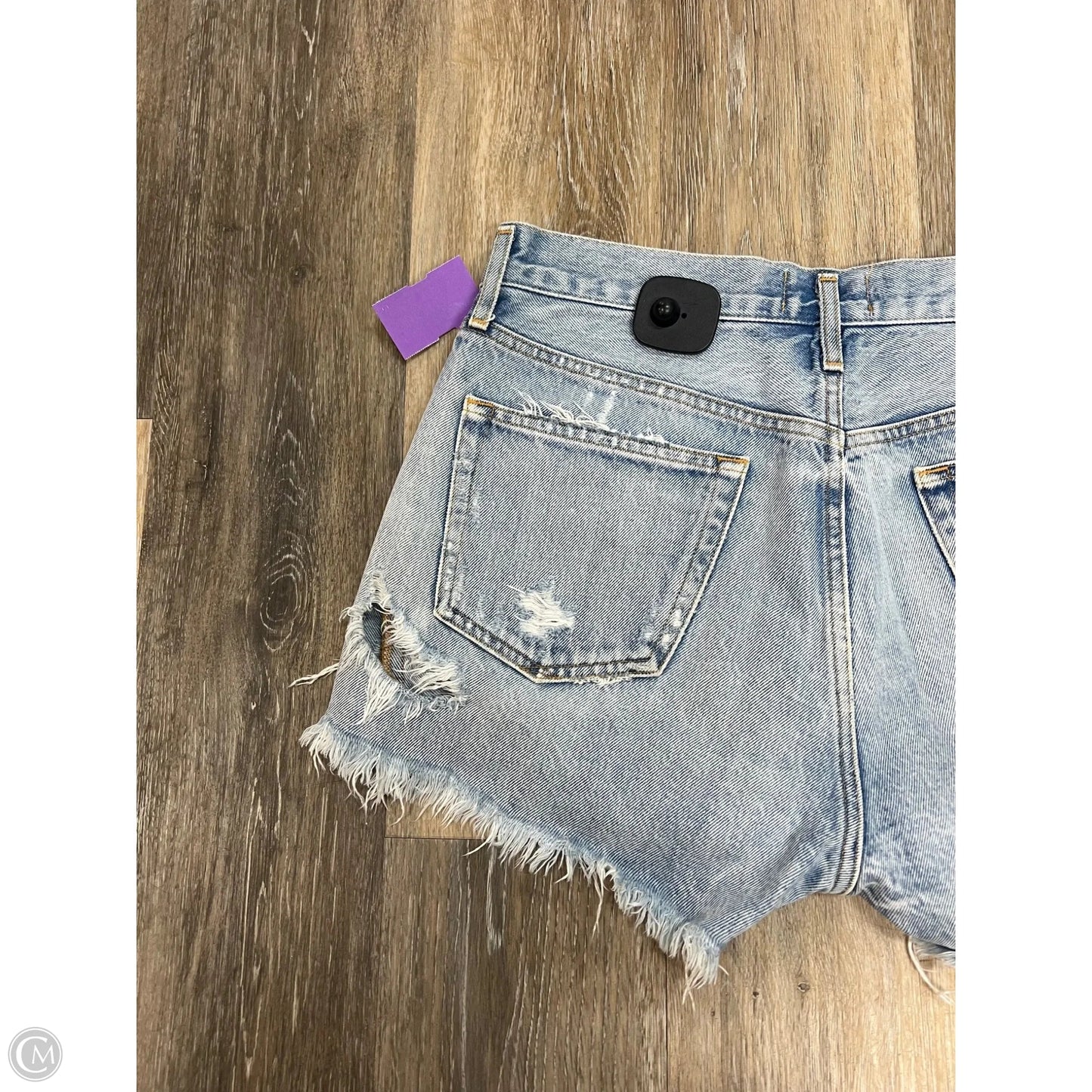 Shorts By Agolde In Blue Denim, Size: 6/28