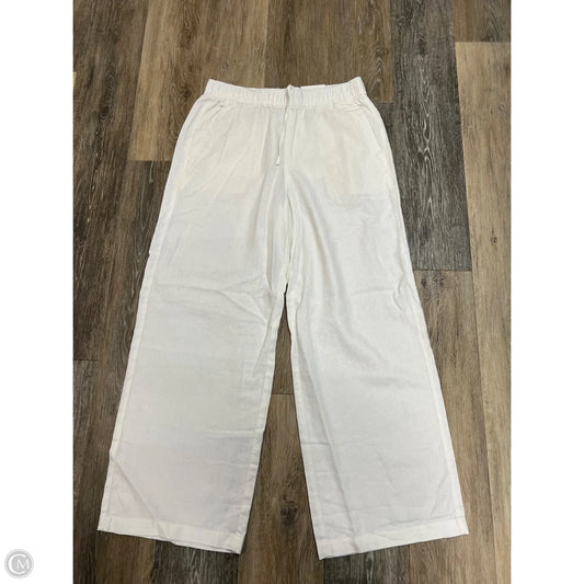 Pants Linen By Old Navy In White, Size: S