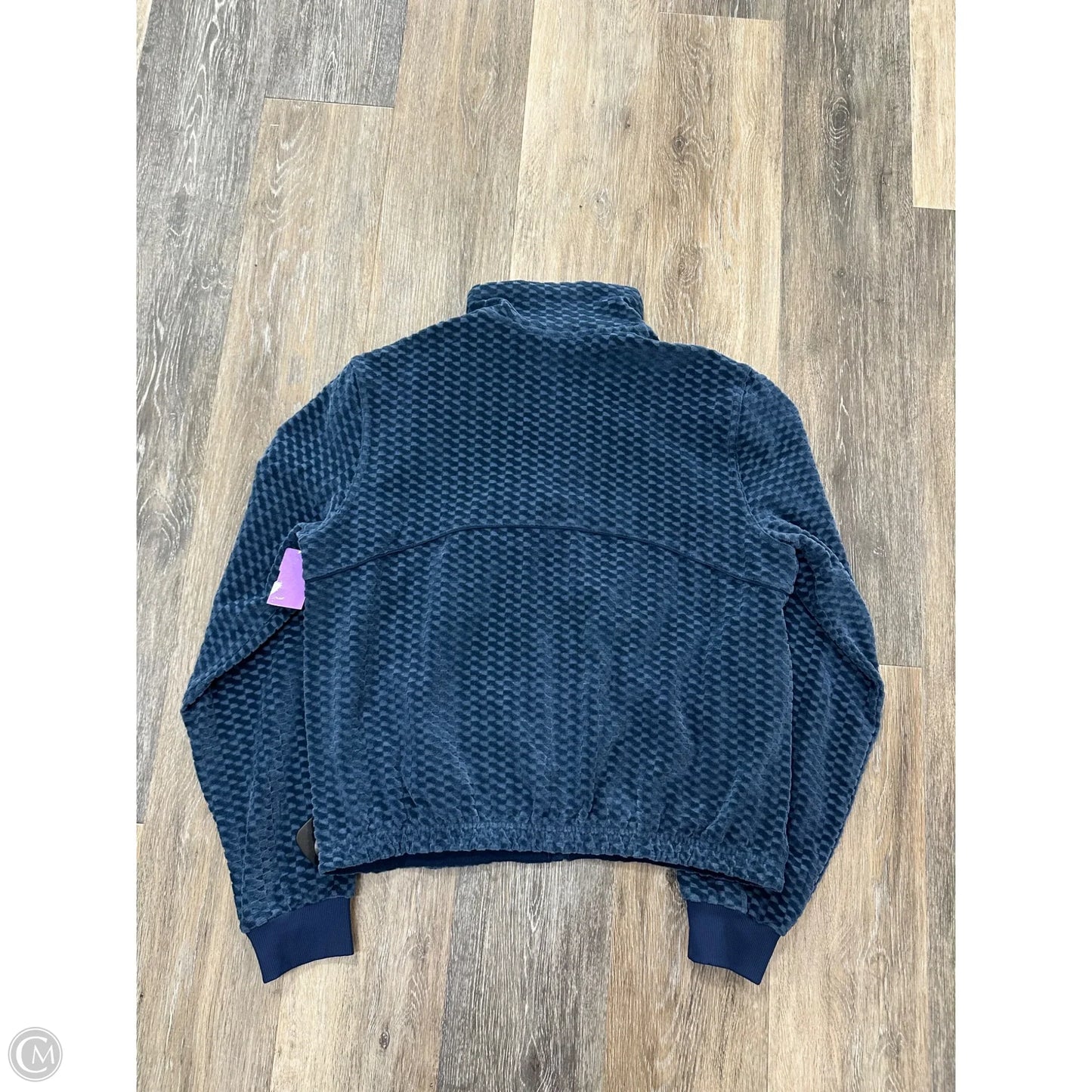 Athletic Jacket By Lululemon In Blue, Size: S