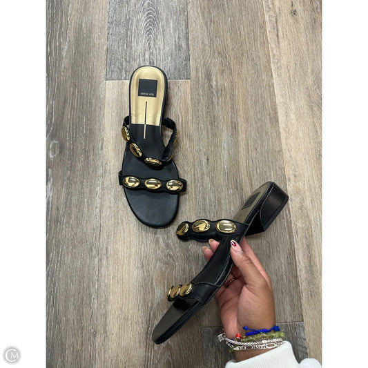 Sandals Flats By Dolce Vita In Black, Size: 9.5