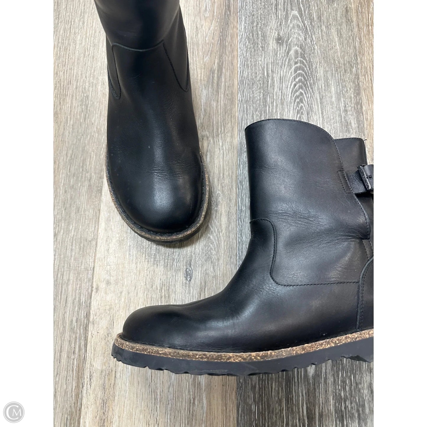 Boots Ankle Flats By Birkenstock In Black, Size: 8