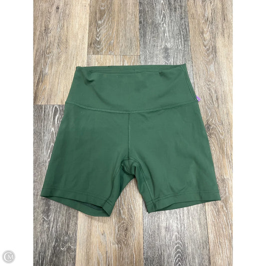 Athletic Shorts By Lululemon In Green, Size: 8