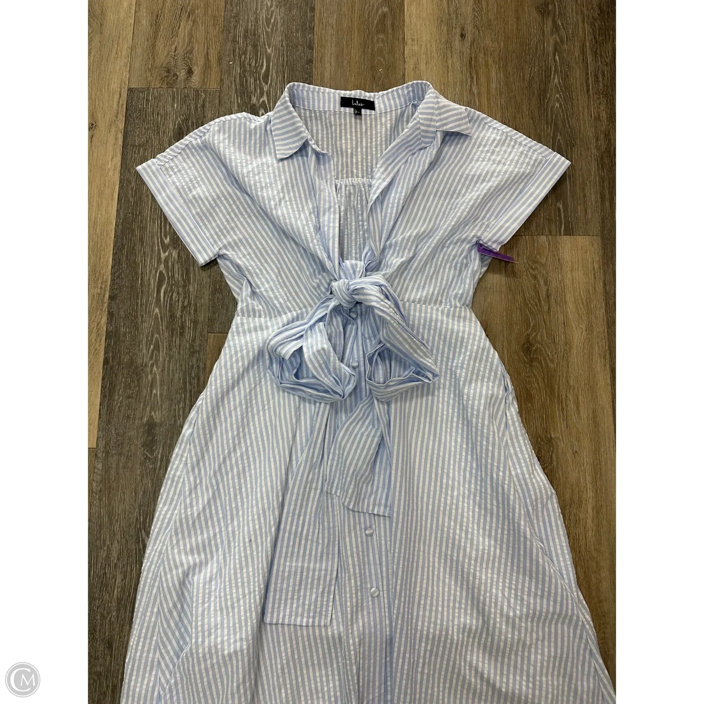-Dress Casual Maxi By Lulus In Blue, Size: L