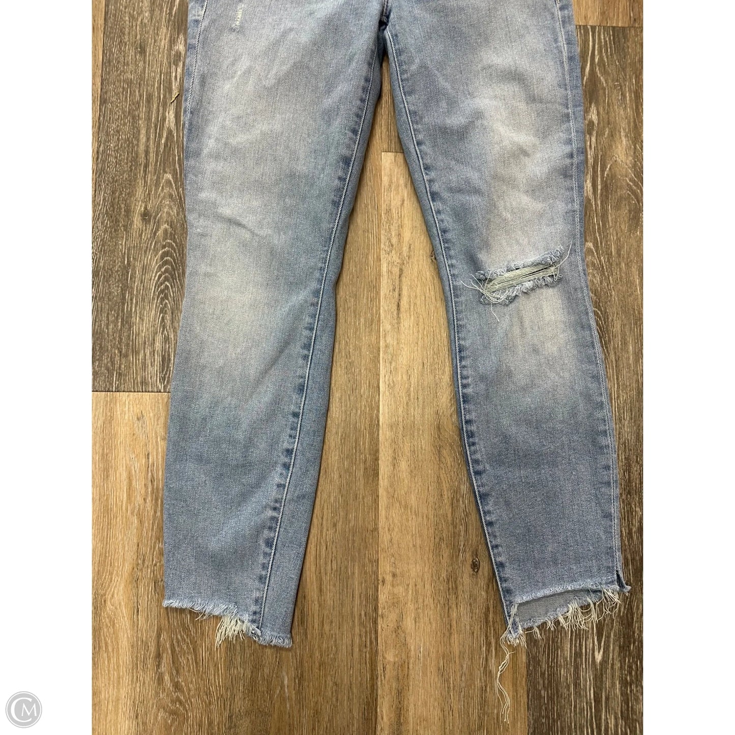 Jeans Skinny By Mother In Blue Denim, Size: 6