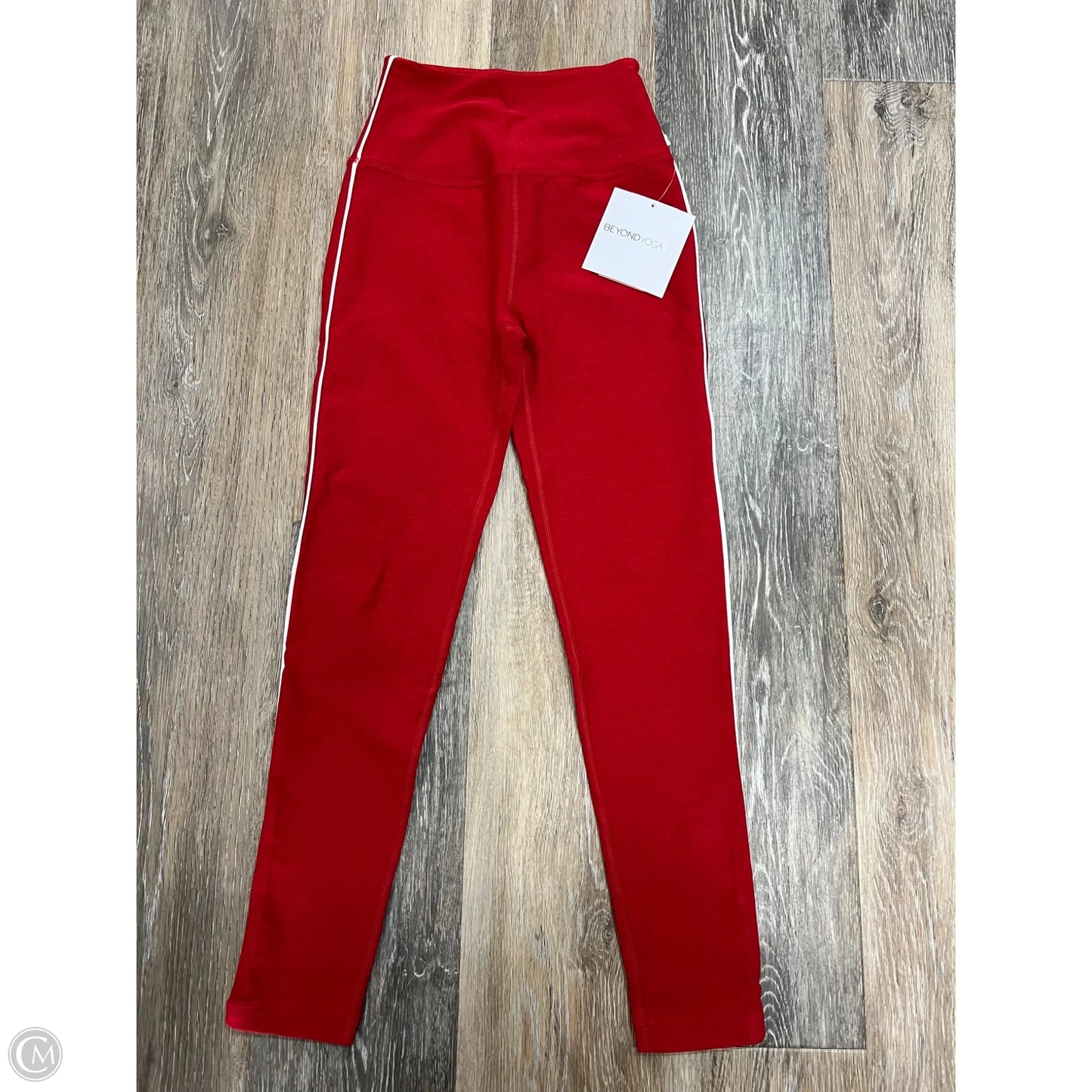 Athletic Leggings By Beyond Yoga In Red, Size: Xs