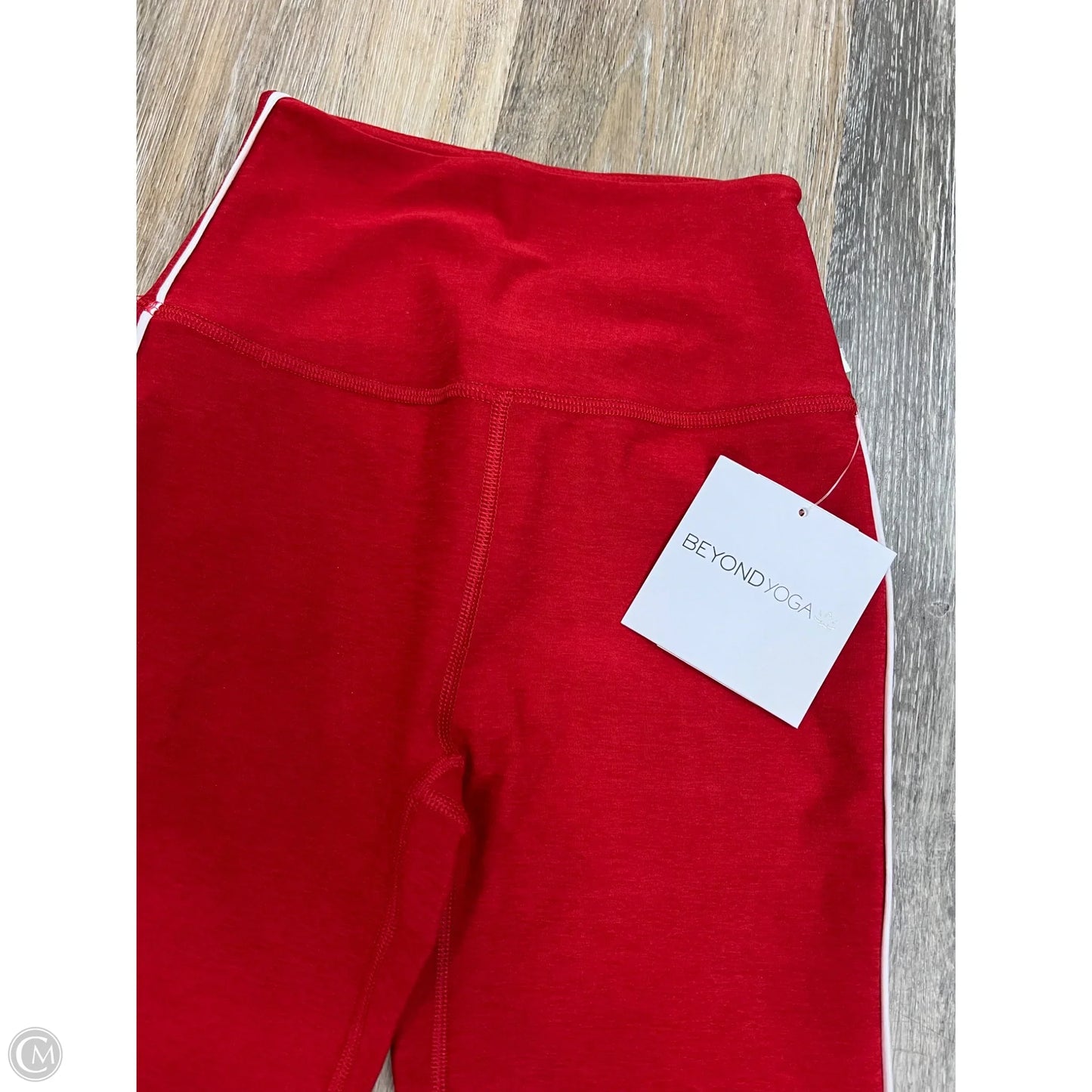Athletic Leggings By Beyond Yoga In Red, Size: Xs