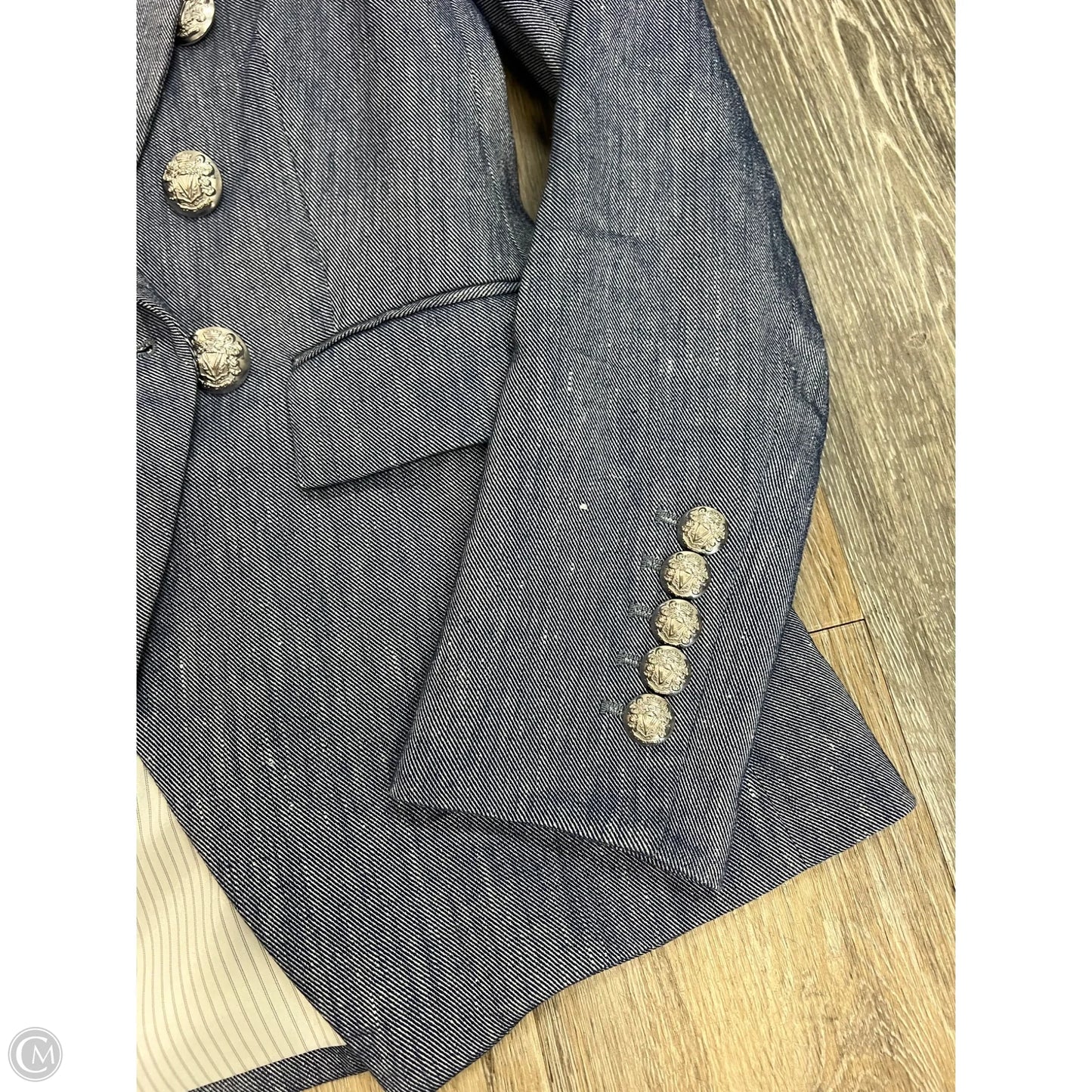 Blazer Designer By Veronica Beard In Blue, Size: 0