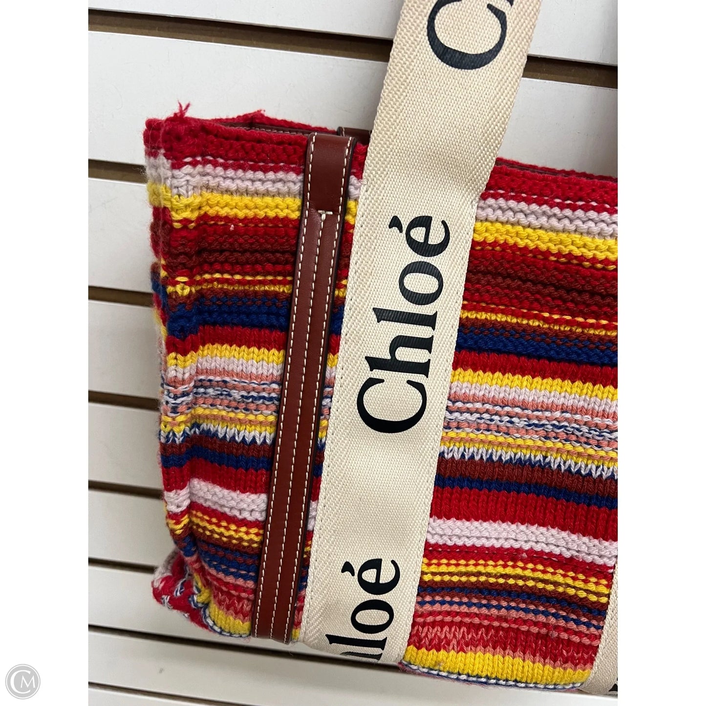 Tote Luxury Designer By Chloe, Size: Medium