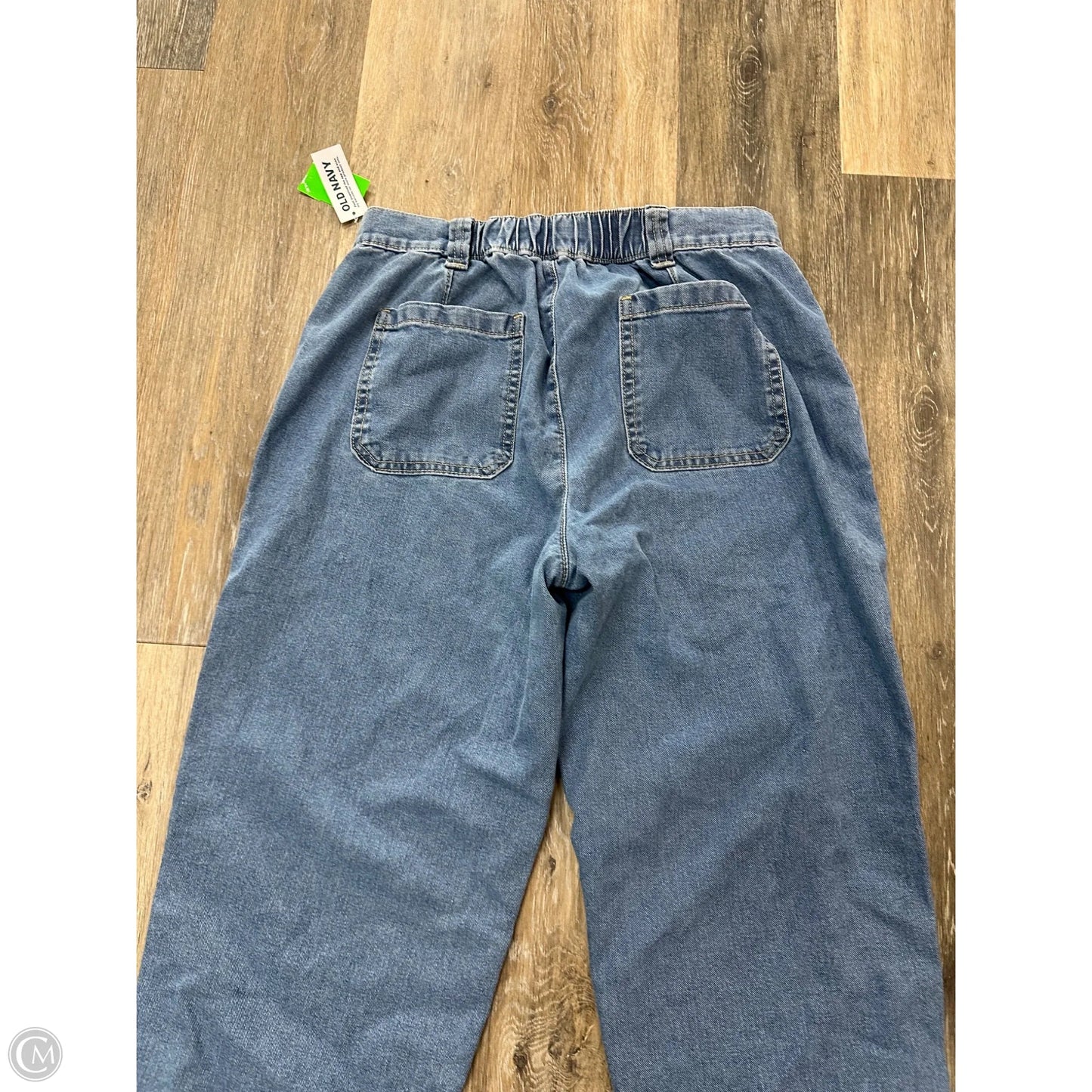 Jeans Straight By Old Navy In Blue Denim, Size: M