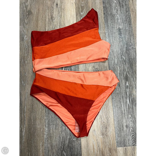 Swimsuit By Beach Riot In Orange, Size: L