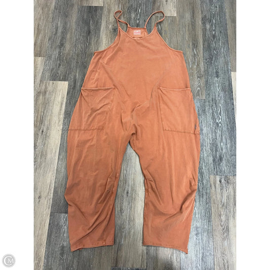 Jumpsuit By Free People In Orange, Size: L