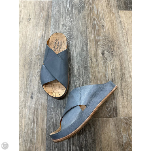 Sandals Flats By Kork Ease In Blue, Size: 7