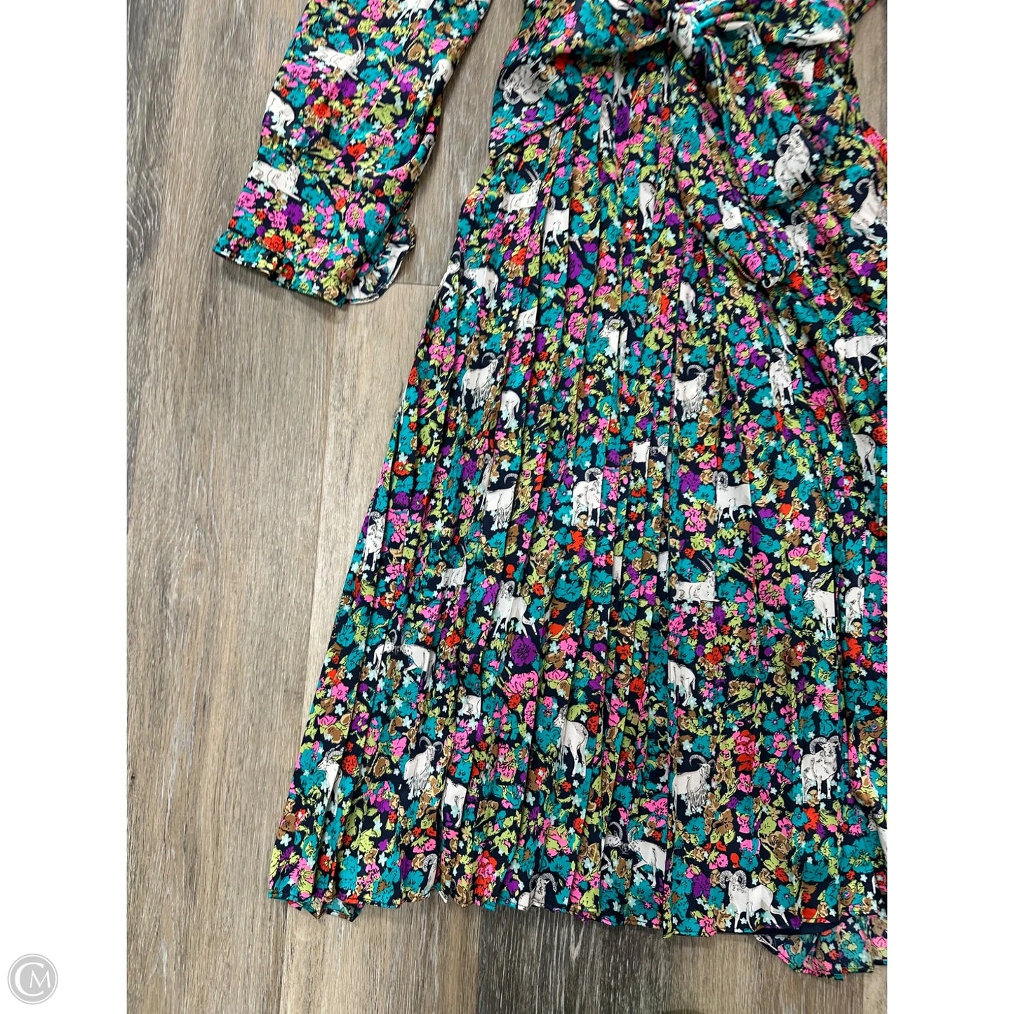 Dress Casual Maxi By J. Crew In Floral Print, Size: 12