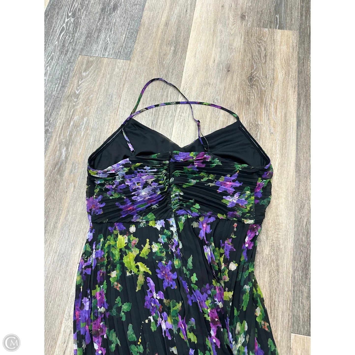 Dress Party Long By Express In Floral Print, Size: L