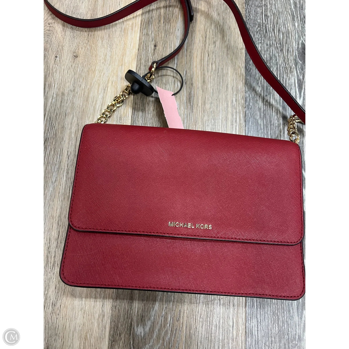 Crossbody Designer By Michael Kors, Size: Medium