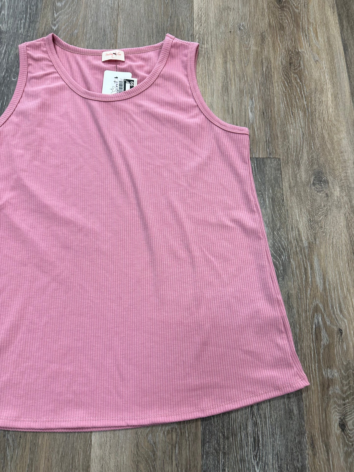 Pink Tank Top Hailey & Co. Size L