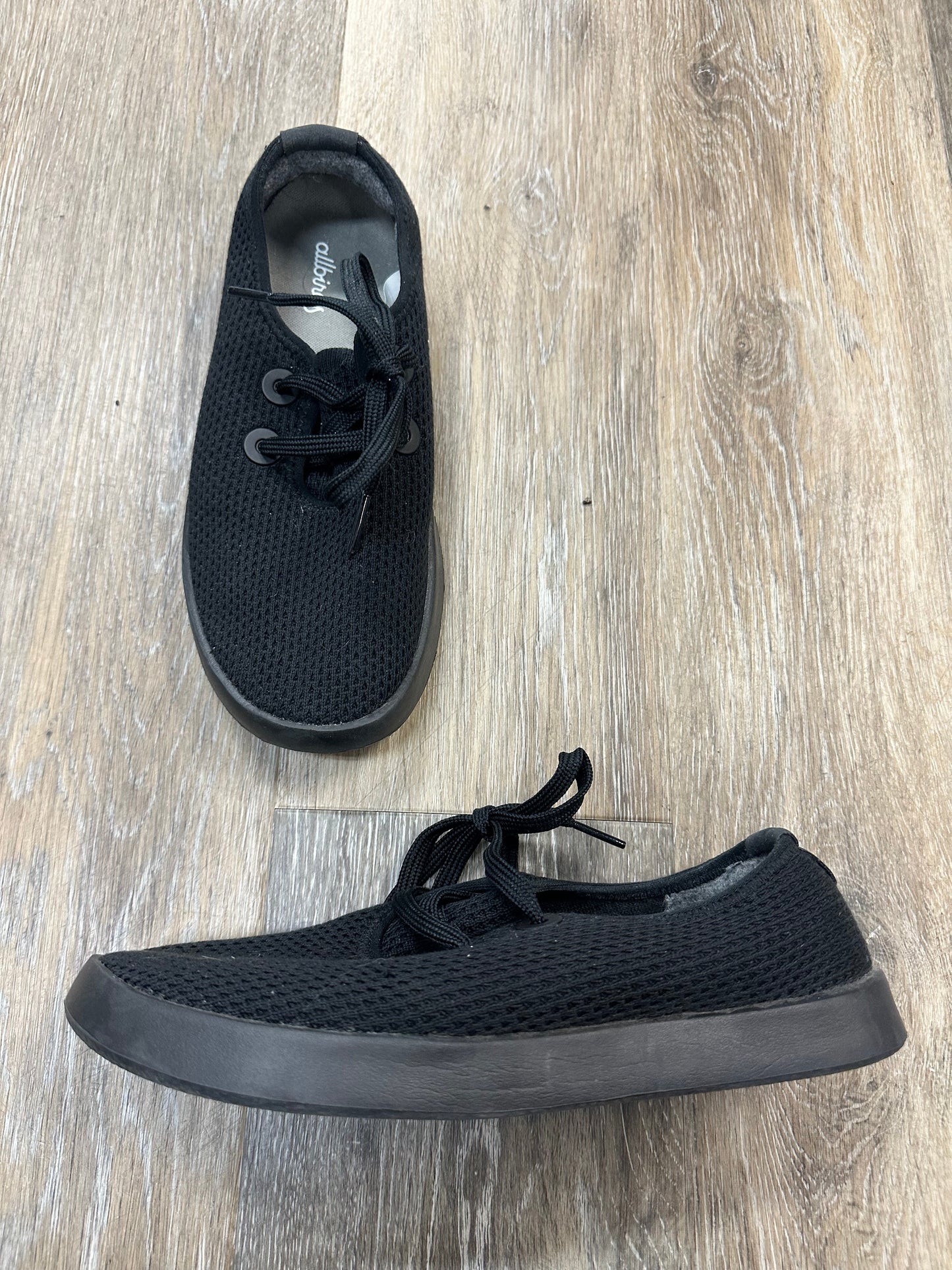 Black Shoes Athletic Allbirds, Size 6