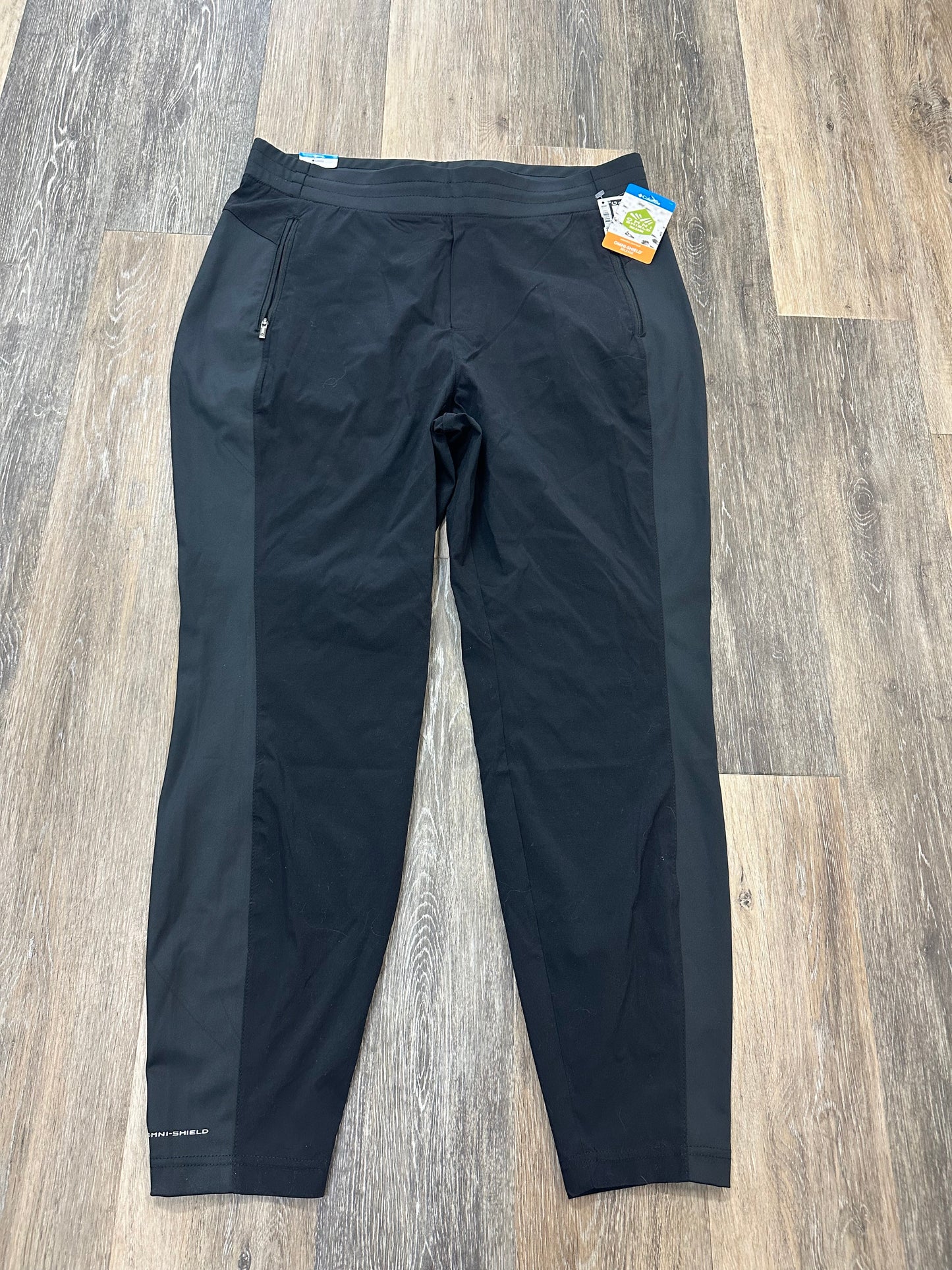 Black Athletic Pants Columbia, Size Xl