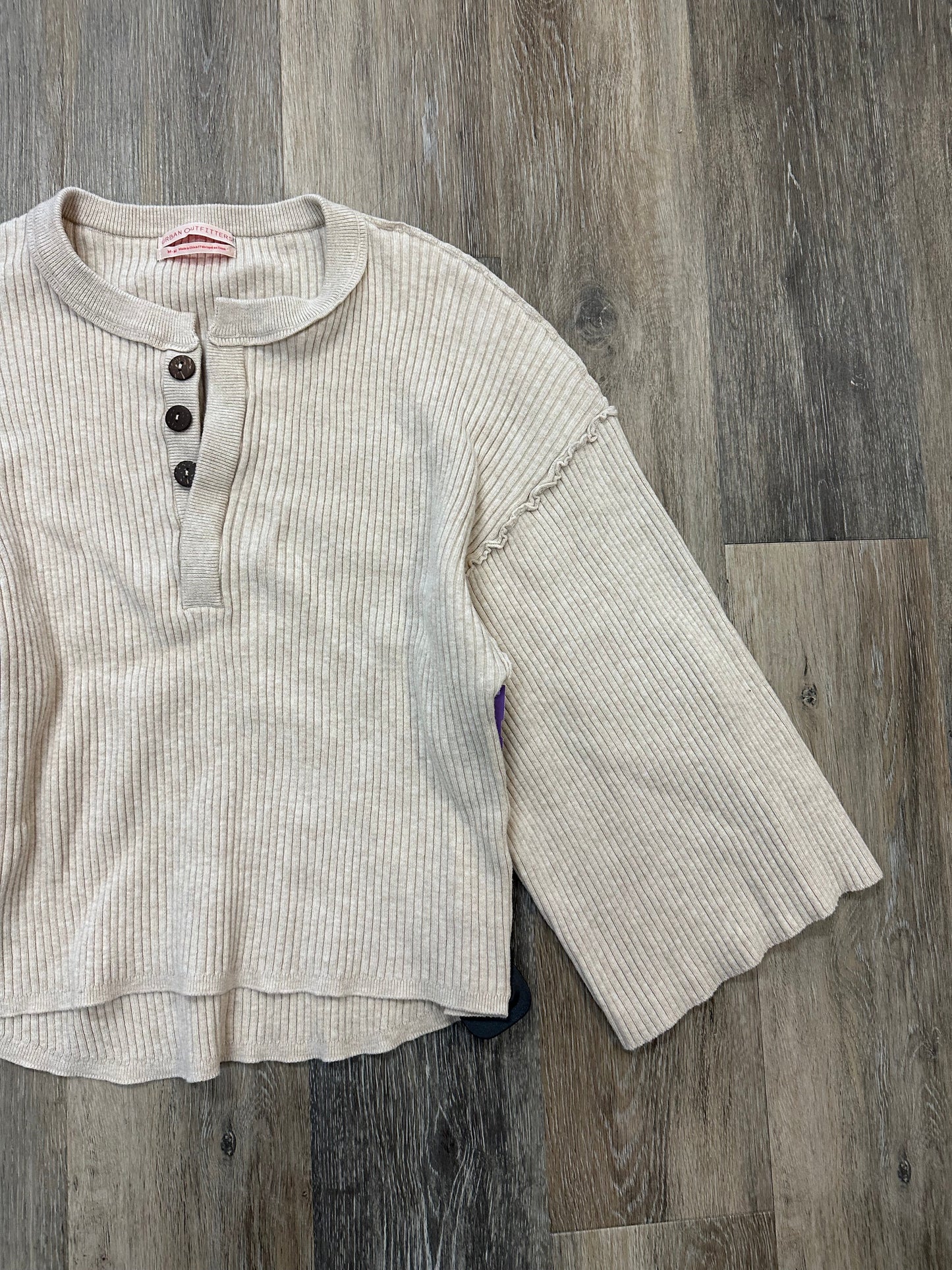 Sweater By Urban Outfitters In Beige, Size: M