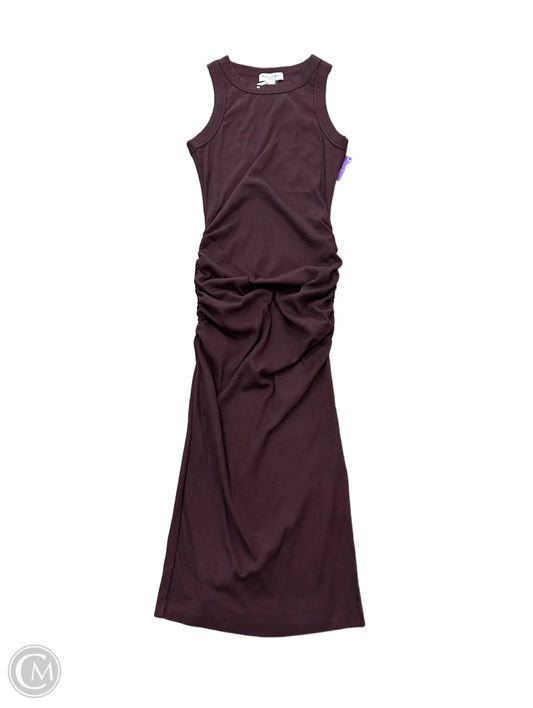 Dress Casual Maxi By Michael Stars In Maroon, Size: Xs