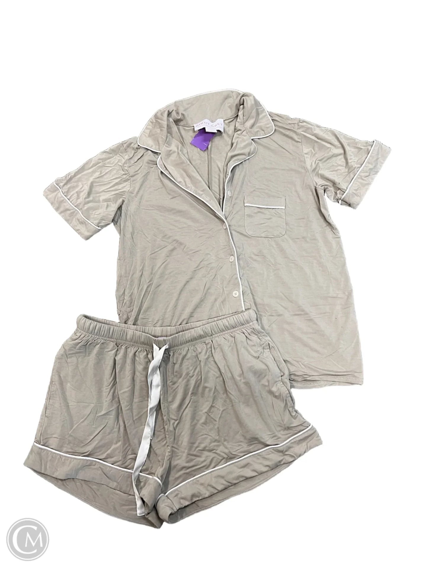 Pajamas 2pc By Birdy Gray In Beige, Size: M