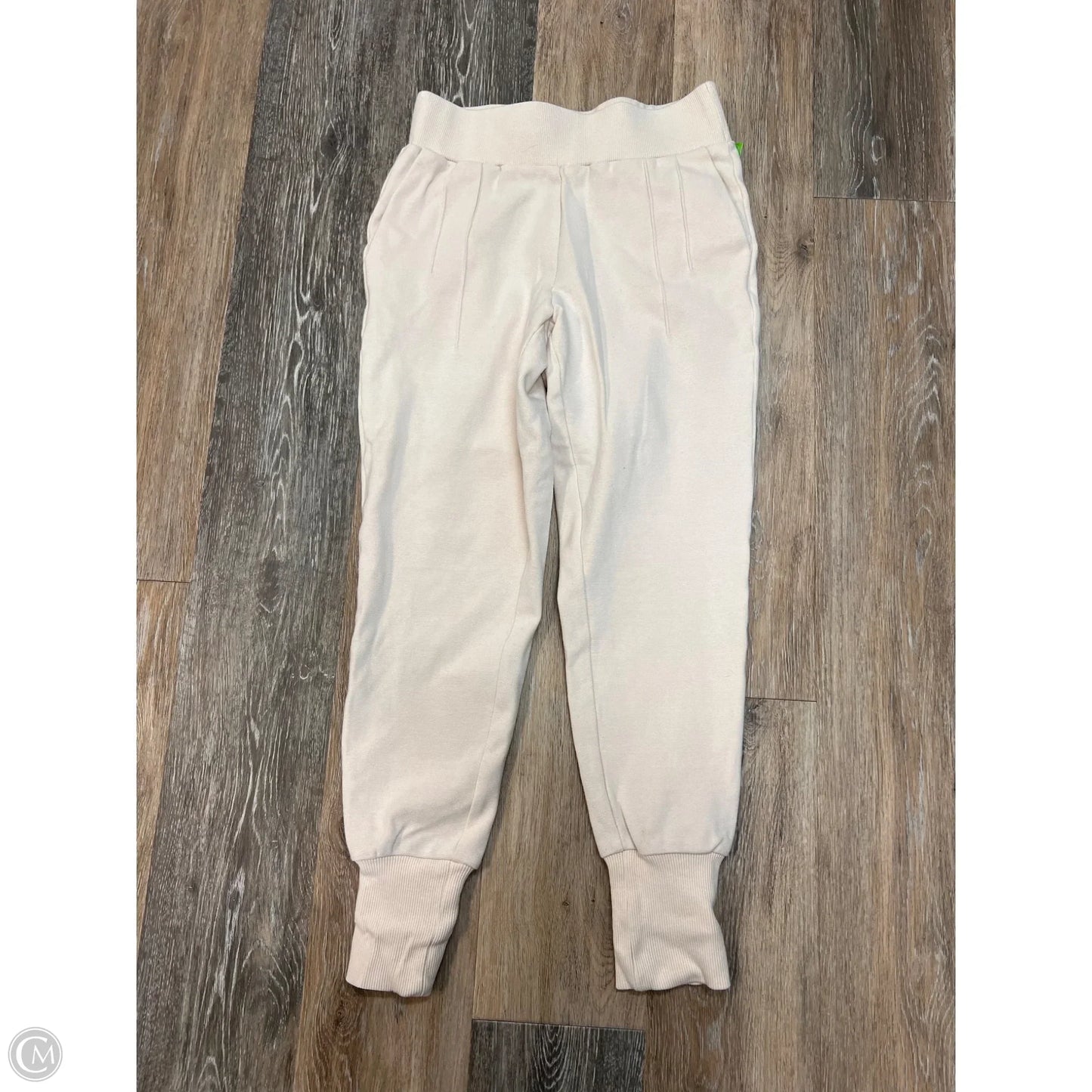 Athletic Pants By Varley In Cream, Size: Xs
