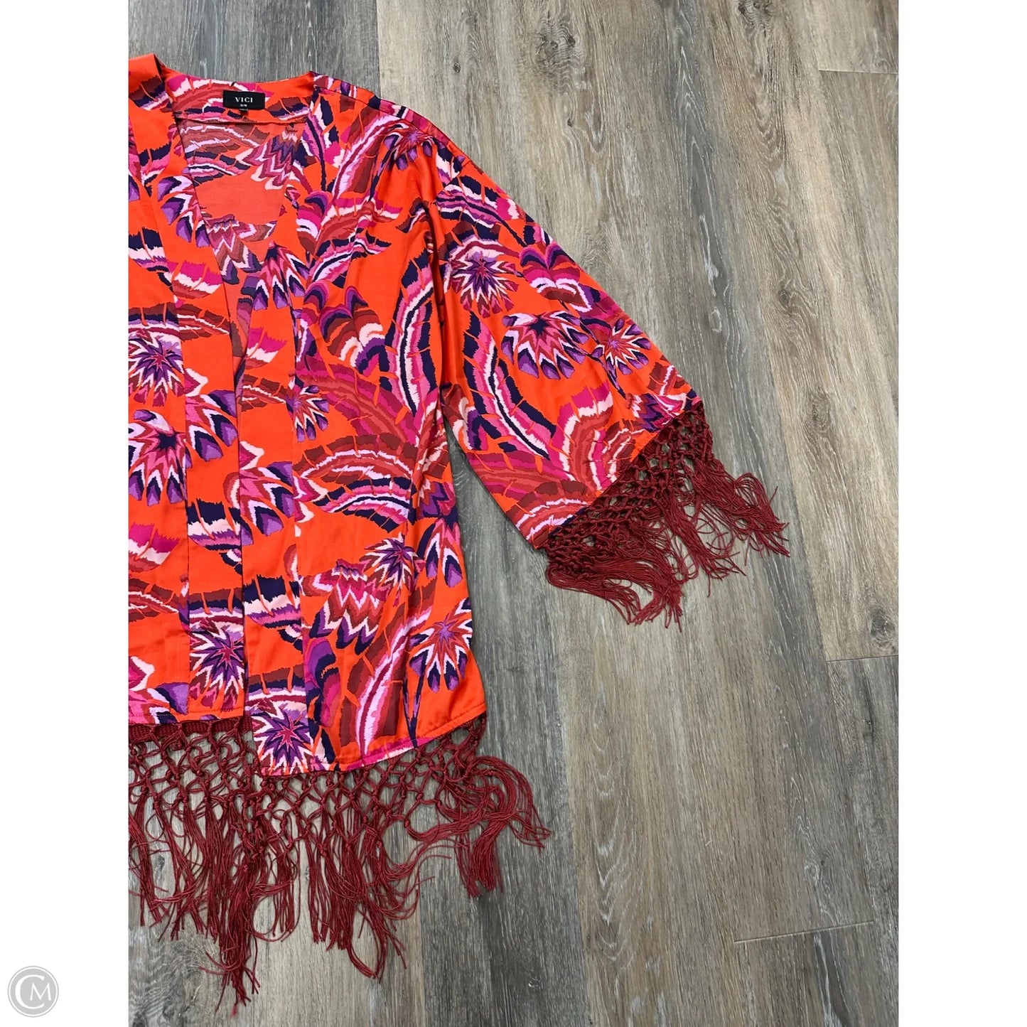 Shawl By Vici In Orange, Size: S