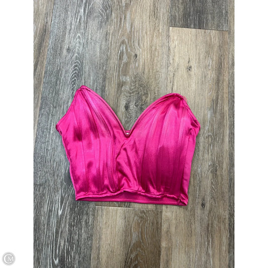 Tank Top By Zara In Pink, Size: M