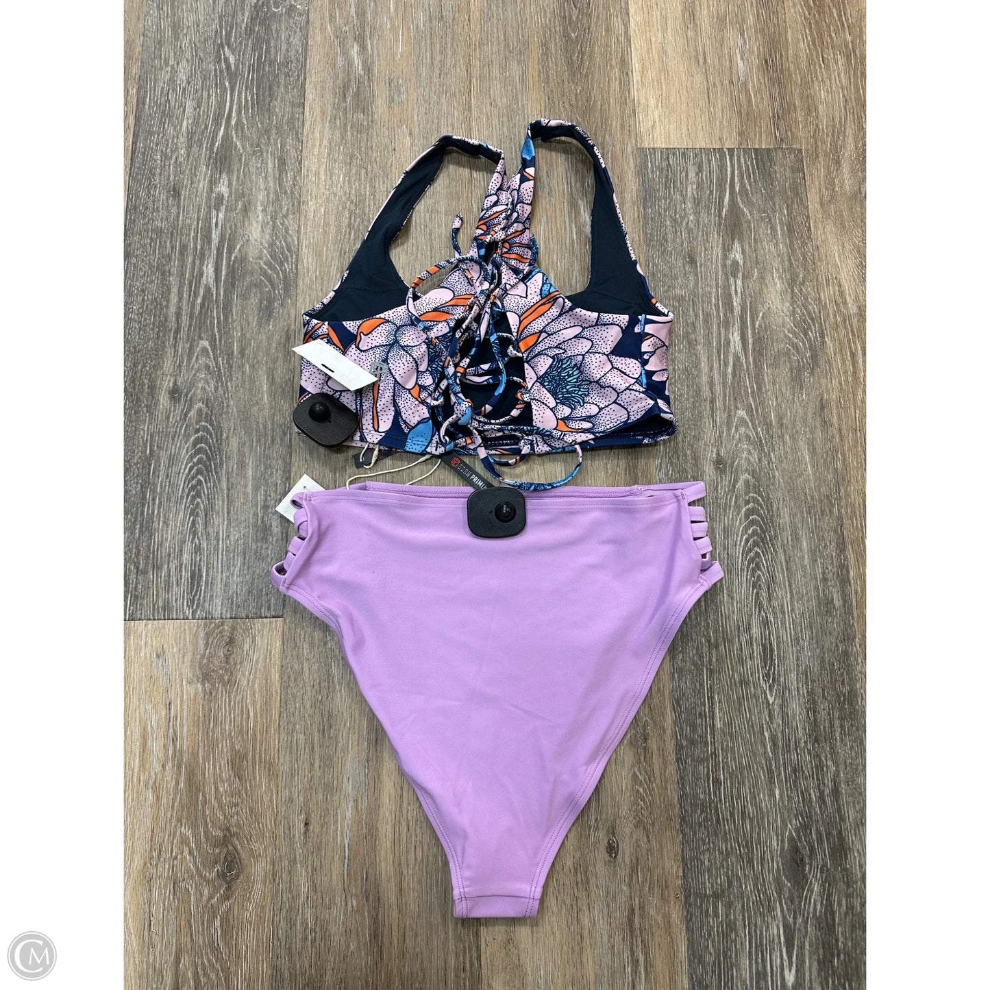 Swimsuit 2pc By Born Primitive In Purple, Size: M