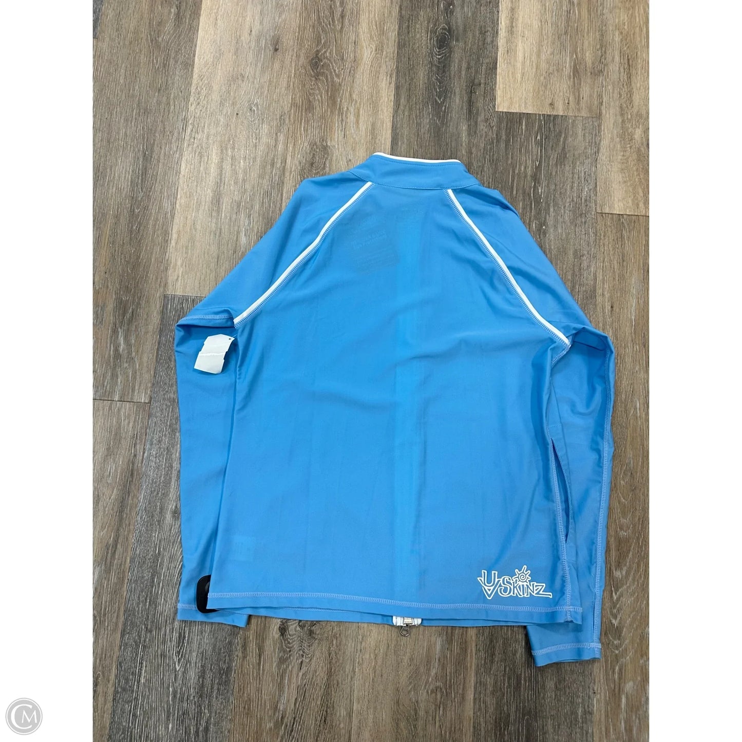 Athletic Jacket By UV Skins In Blue, Size: M