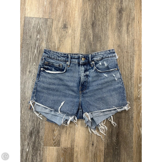 Shorts By Good American In Blue Denim, Size: 6