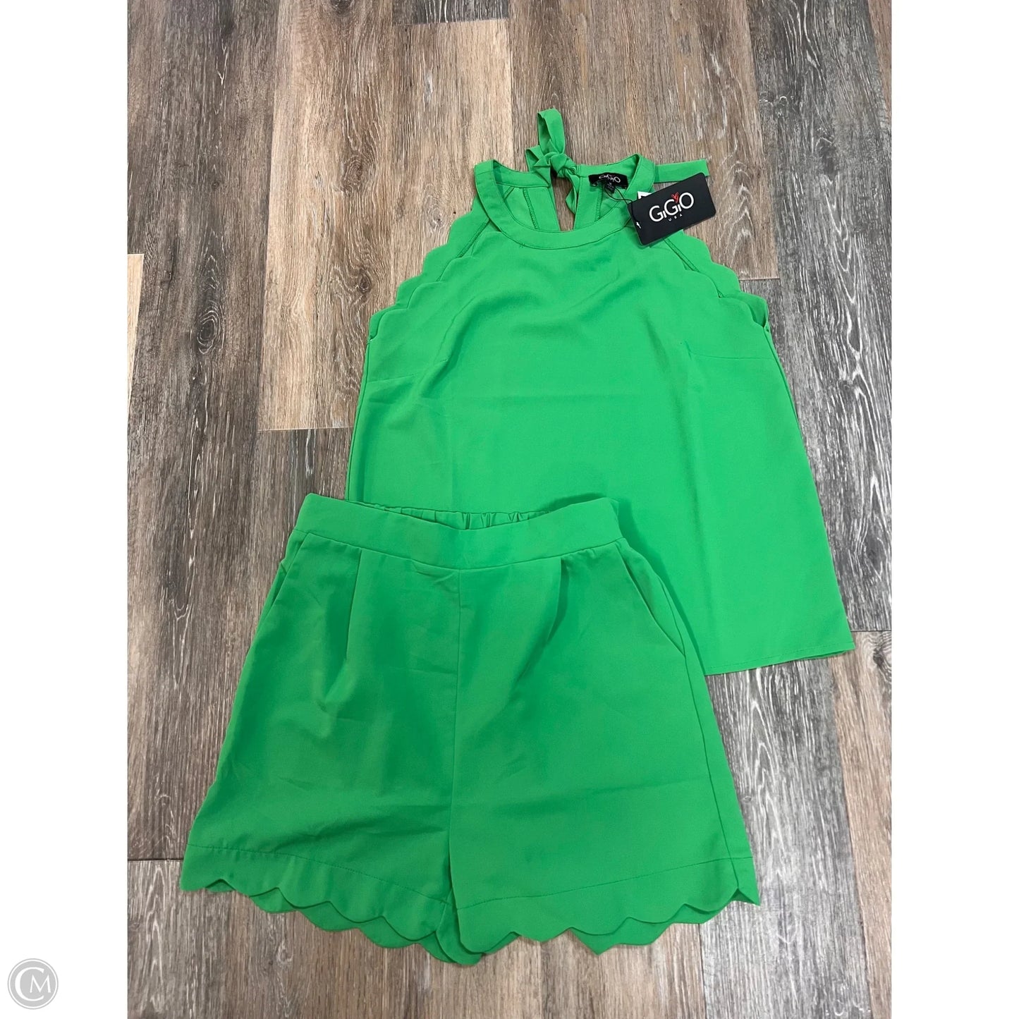 Shorts Set By Gigio In Green, Size: M