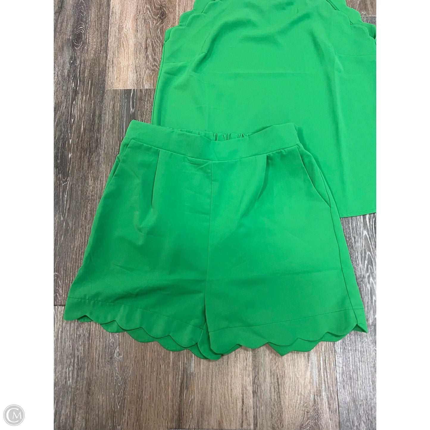 Shorts Set By Gigio In Green, Size: M
