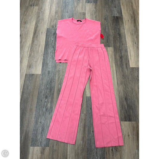 Pants Set 2pc By Lillusory In Pink, Size: S