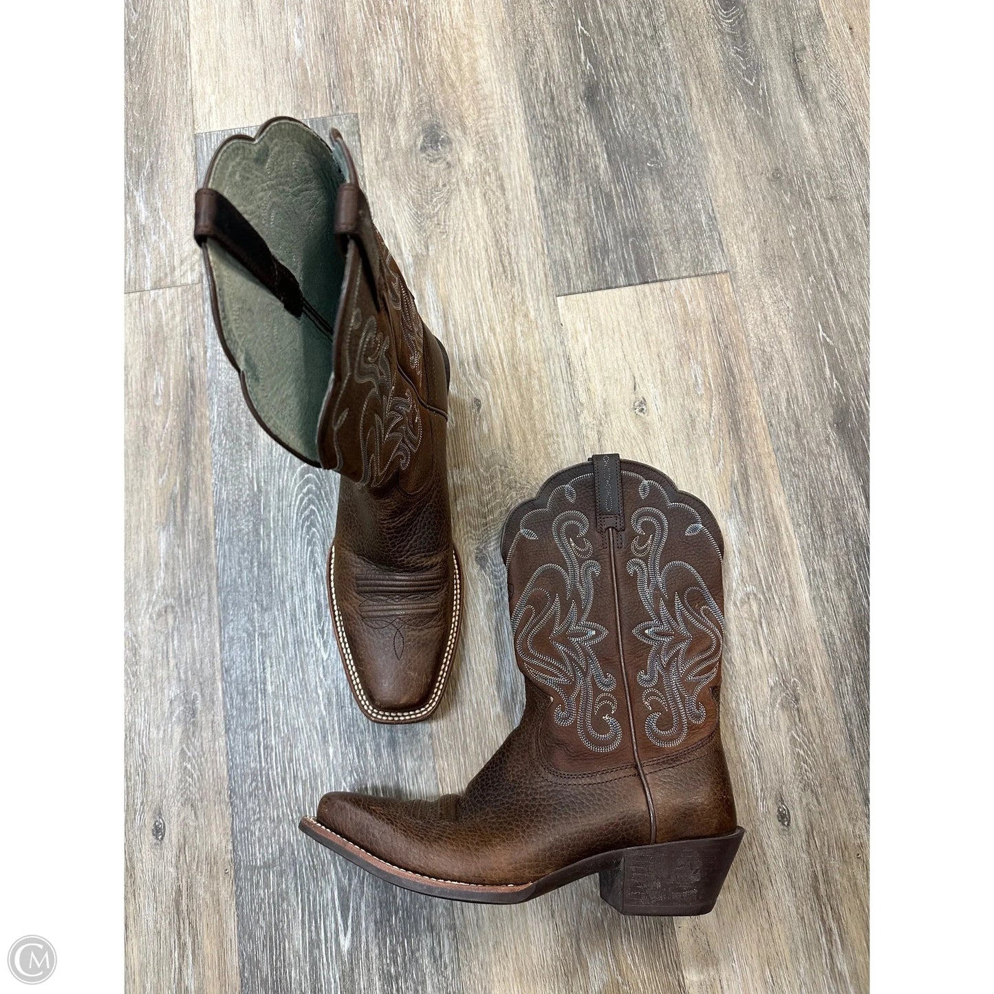 Boots Western By Ariat In Brown, Size: 9