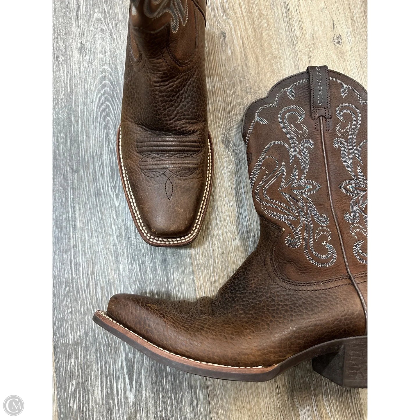 Boots Western By Ariat In Brown, Size: 9