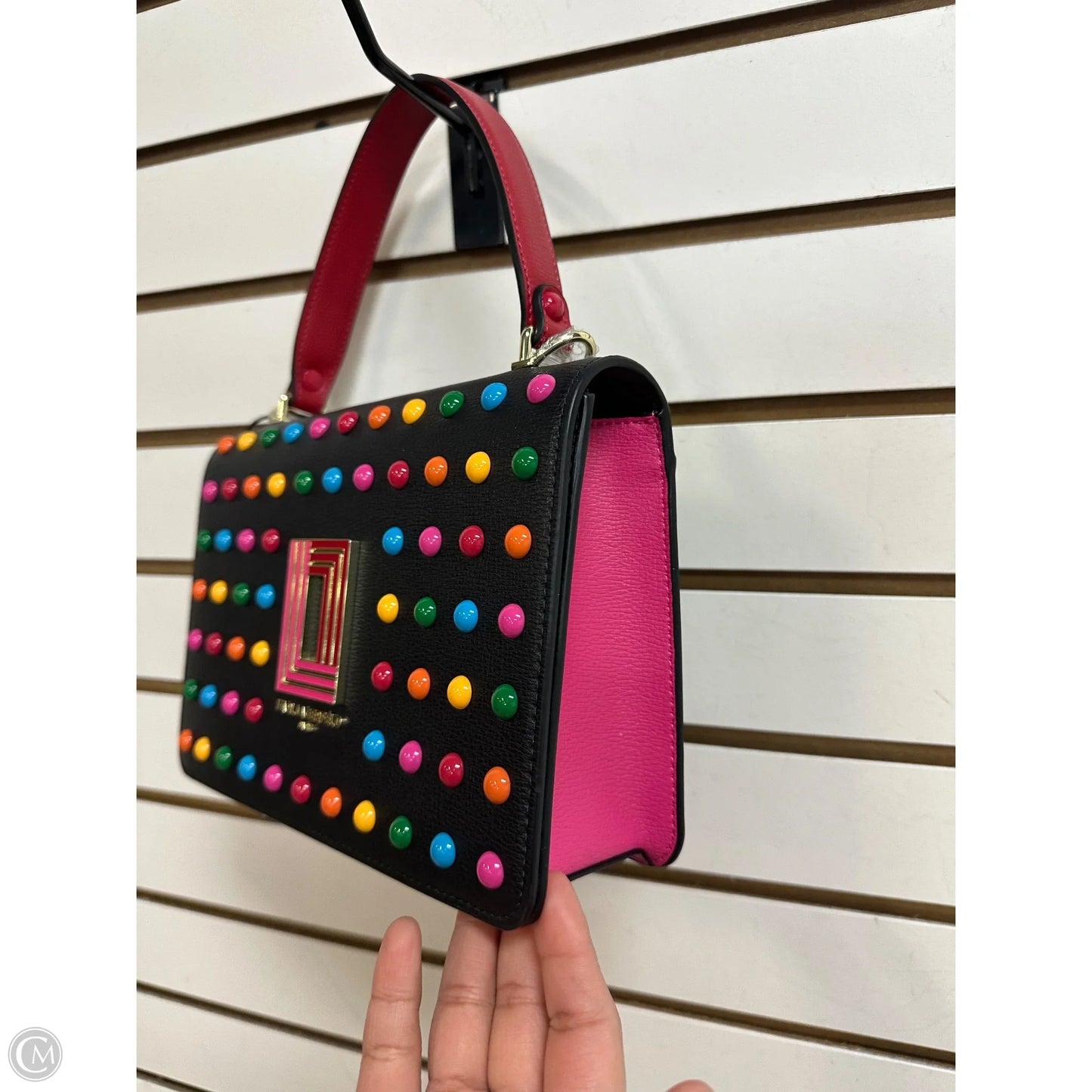 Handbag Designer By Karl Lagerfeld, Size: Medium