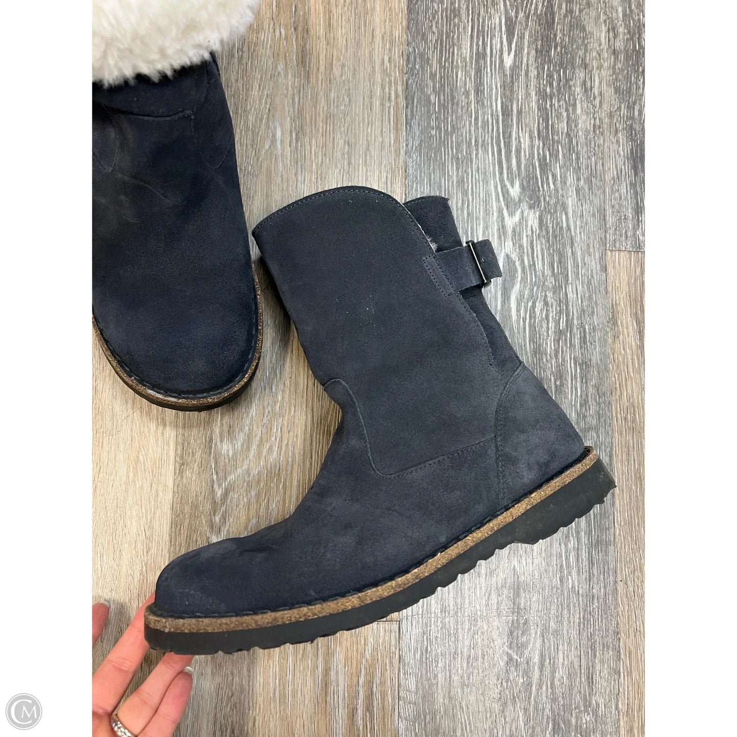 Boots Snow By Birkenstock In Blue, Size: 9/40