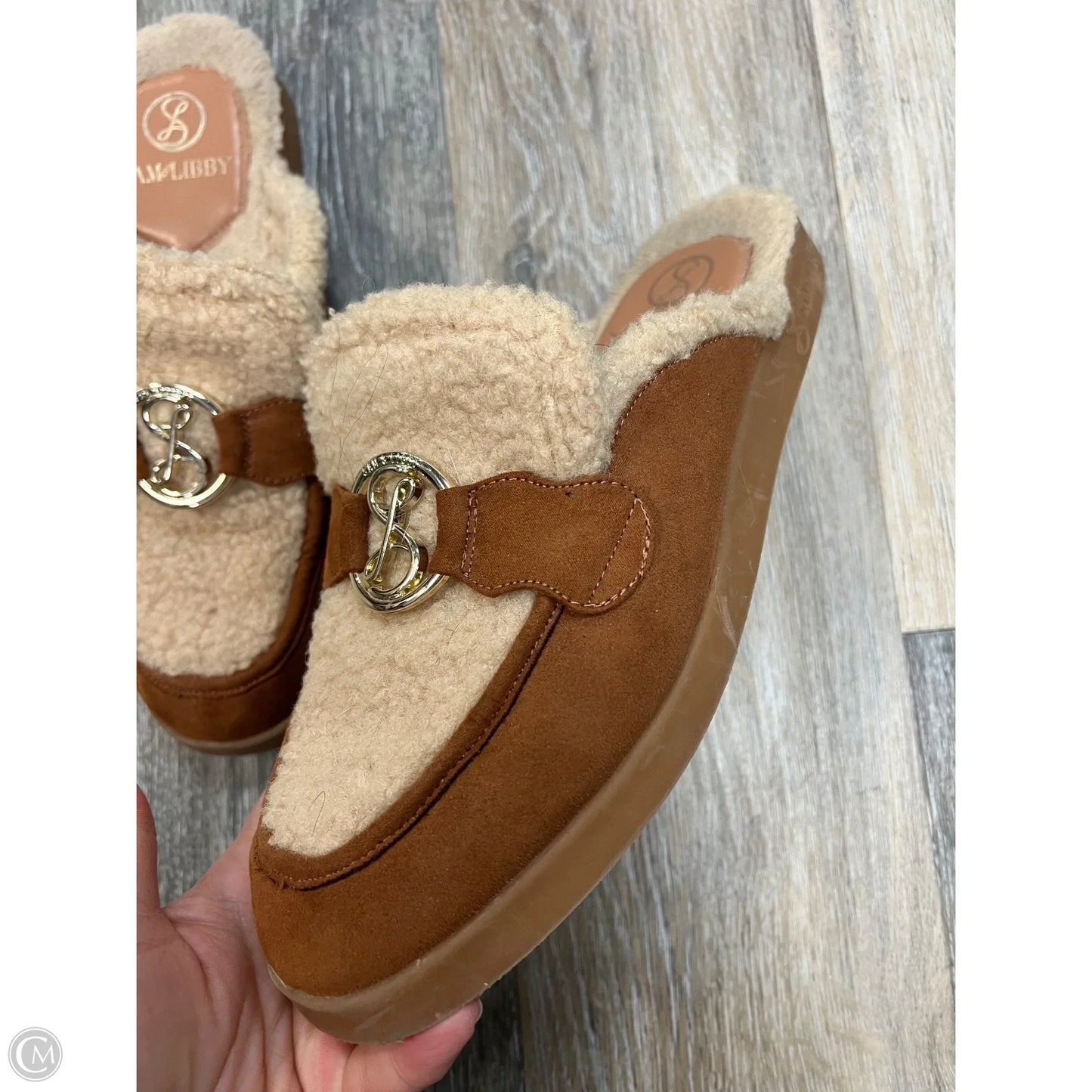 Shoes Flats By Sam And Libby In Brown, Size: 10