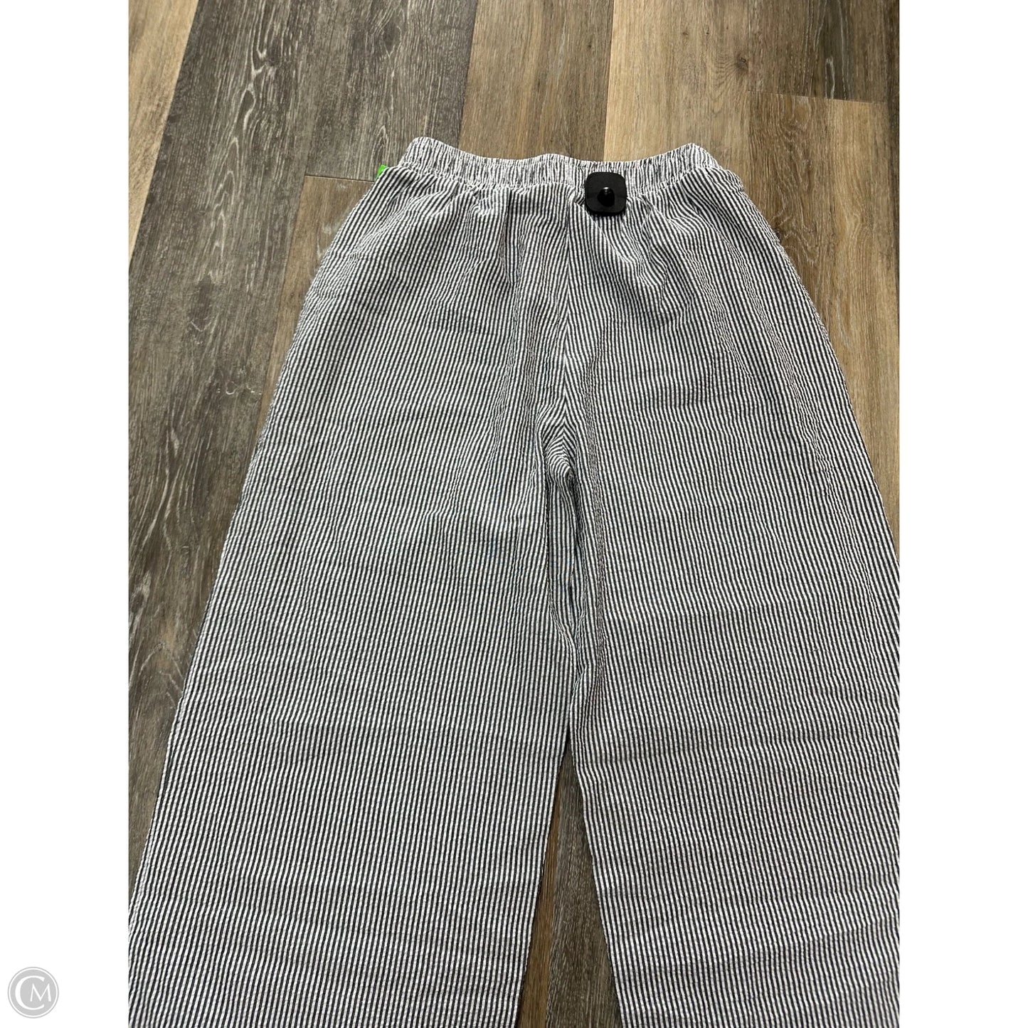 Pants Linen By Sunkissed Coconut In Striped Pattern, Size: M